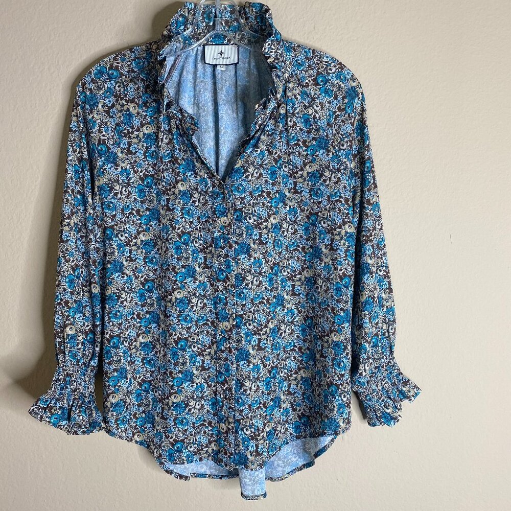 NEW tuckernuck floral print blouse